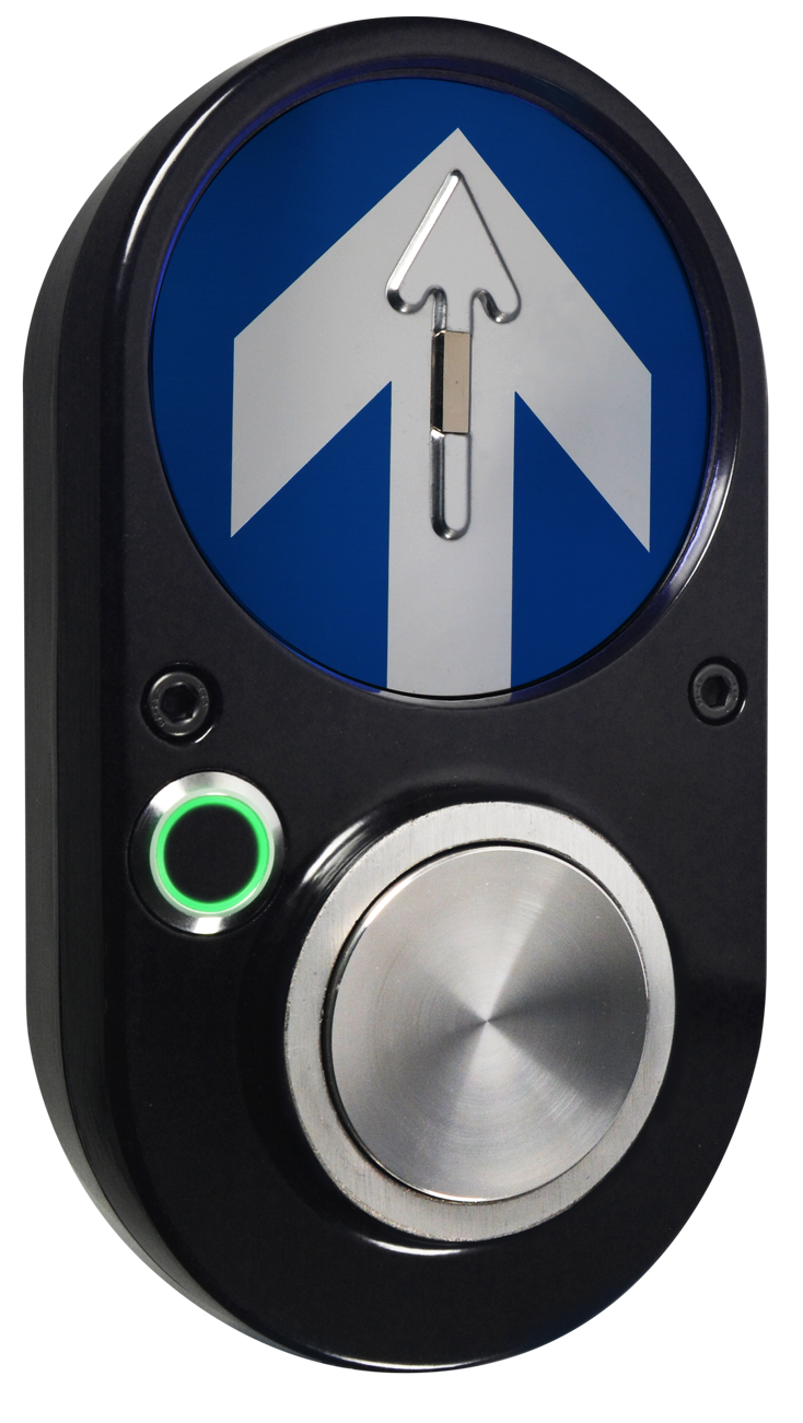 Click to enlarge BRAUMS Touch-Less Push Button Green