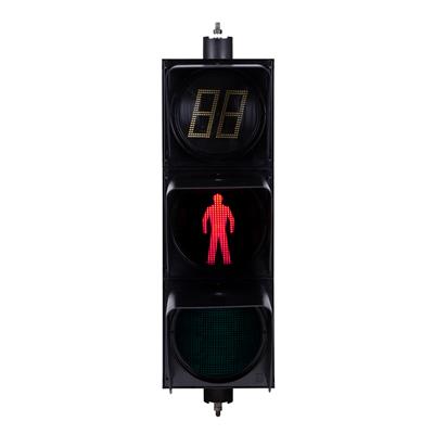 BRAUMS 3-Aspect CountDown Timer Lantern - Red