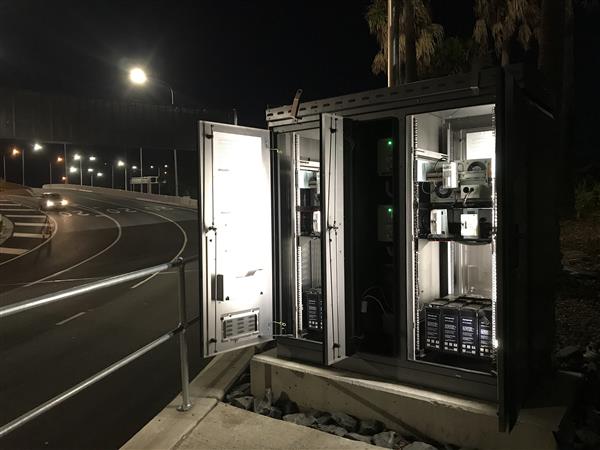 Roadside Cabinet installation