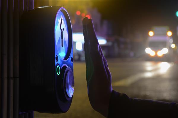 BRAUMS Touch-Less Pedestrian Push Button