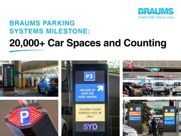 BRAUMS Parking Systems Milestone: 20,000+ Car Spaces and Counting